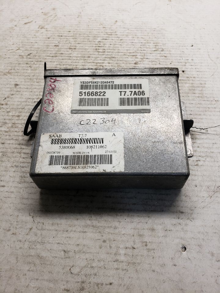 2001 Saab 9-3 Engine ECM Electronic Control Module Trionic OEM 1342669