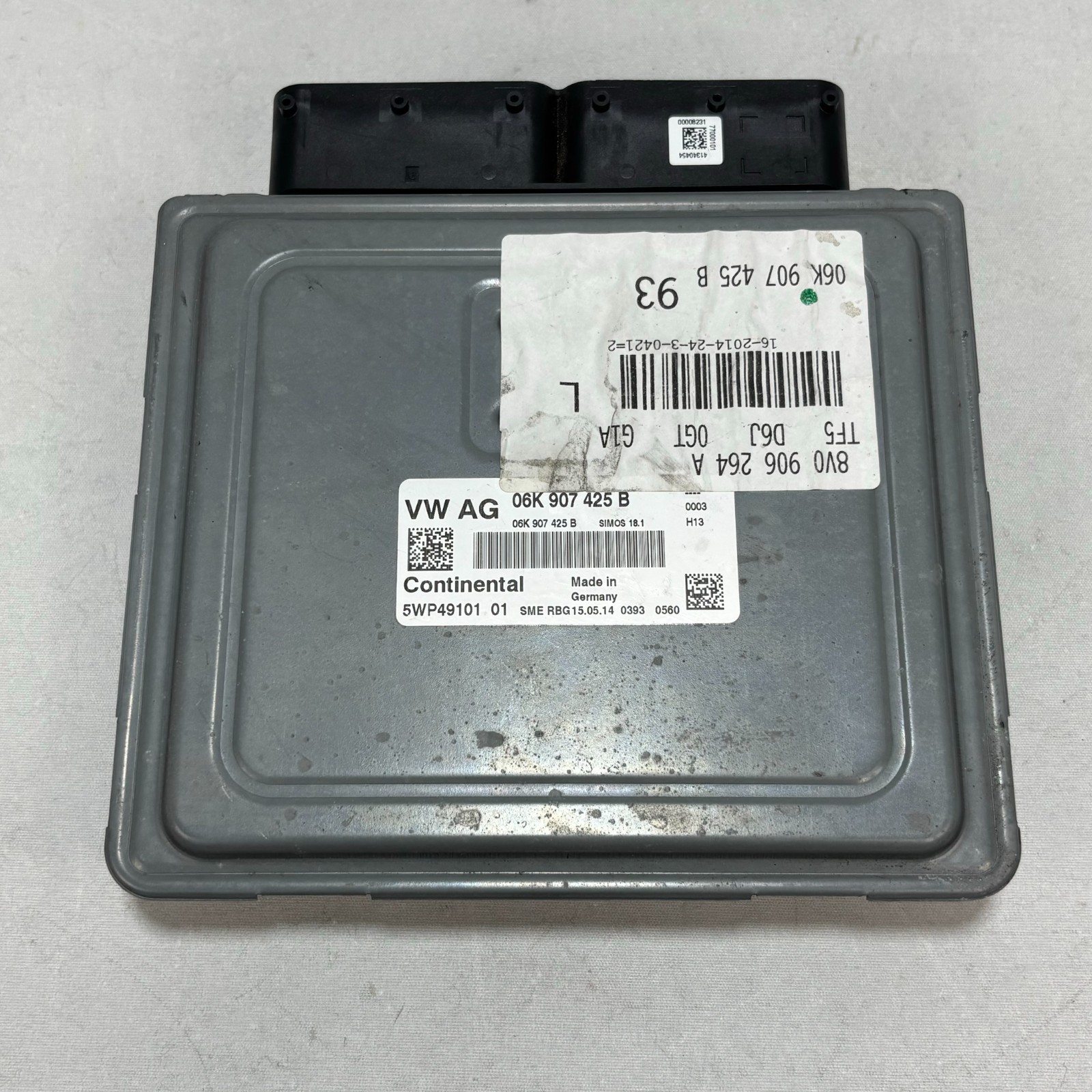 📌 2015 – 2016 AUDI A3 ECM BRAIN BOX ENGINE CONTROL MODULE 1.8L 06K907425B OEM
