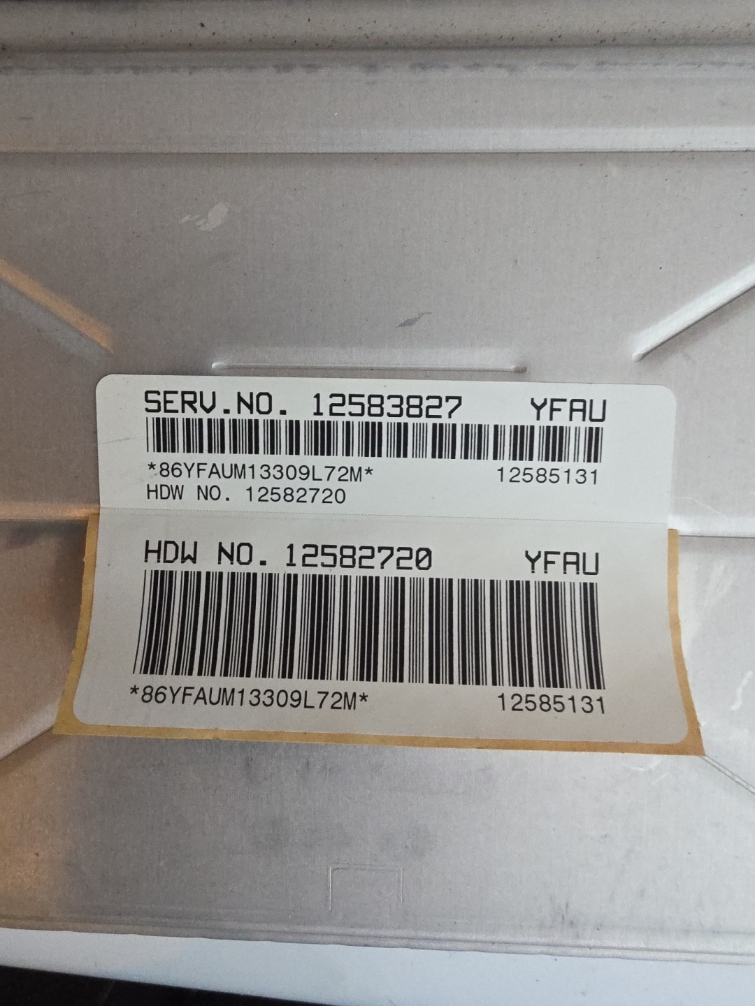 2002-05 GM Impala LeSabre ECM Engine Computer Module PCM 12582720 YFAU 12583827