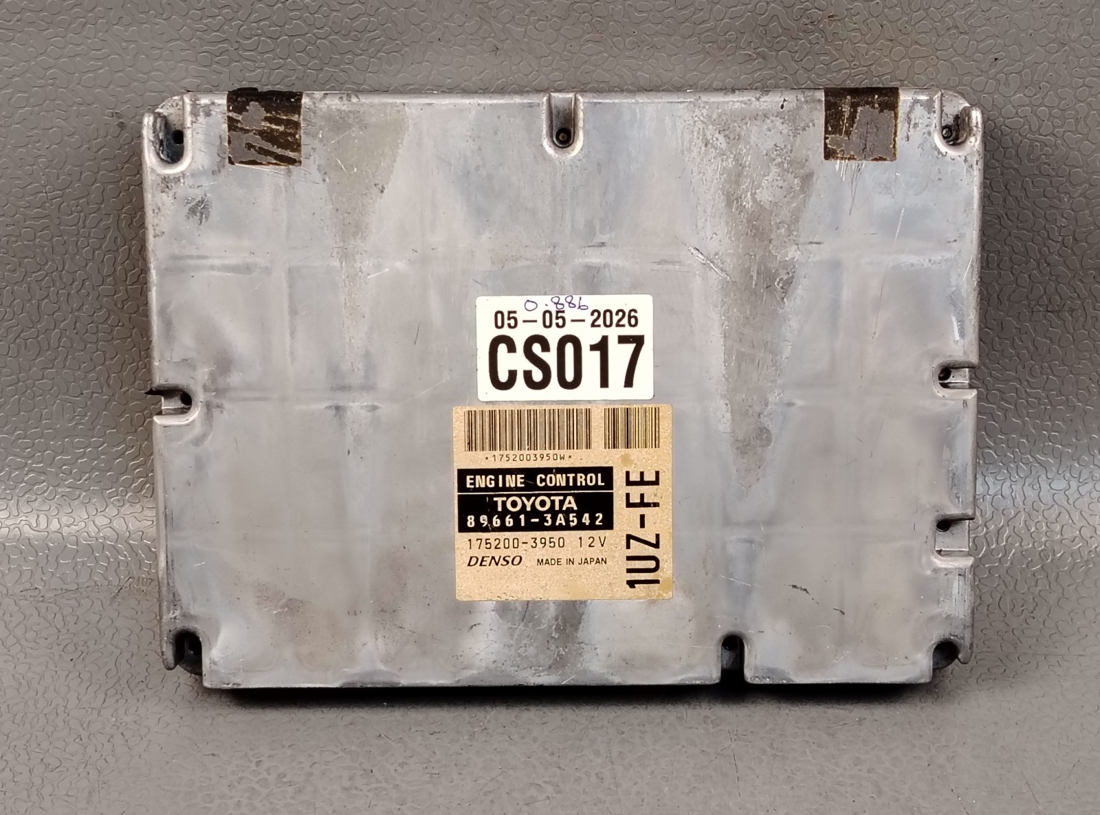 LEXUS ENGINE COMPUTER ECU ECM 1UZFE 4.0 A/T GS300 GS400 89661-3A542 1998 2000