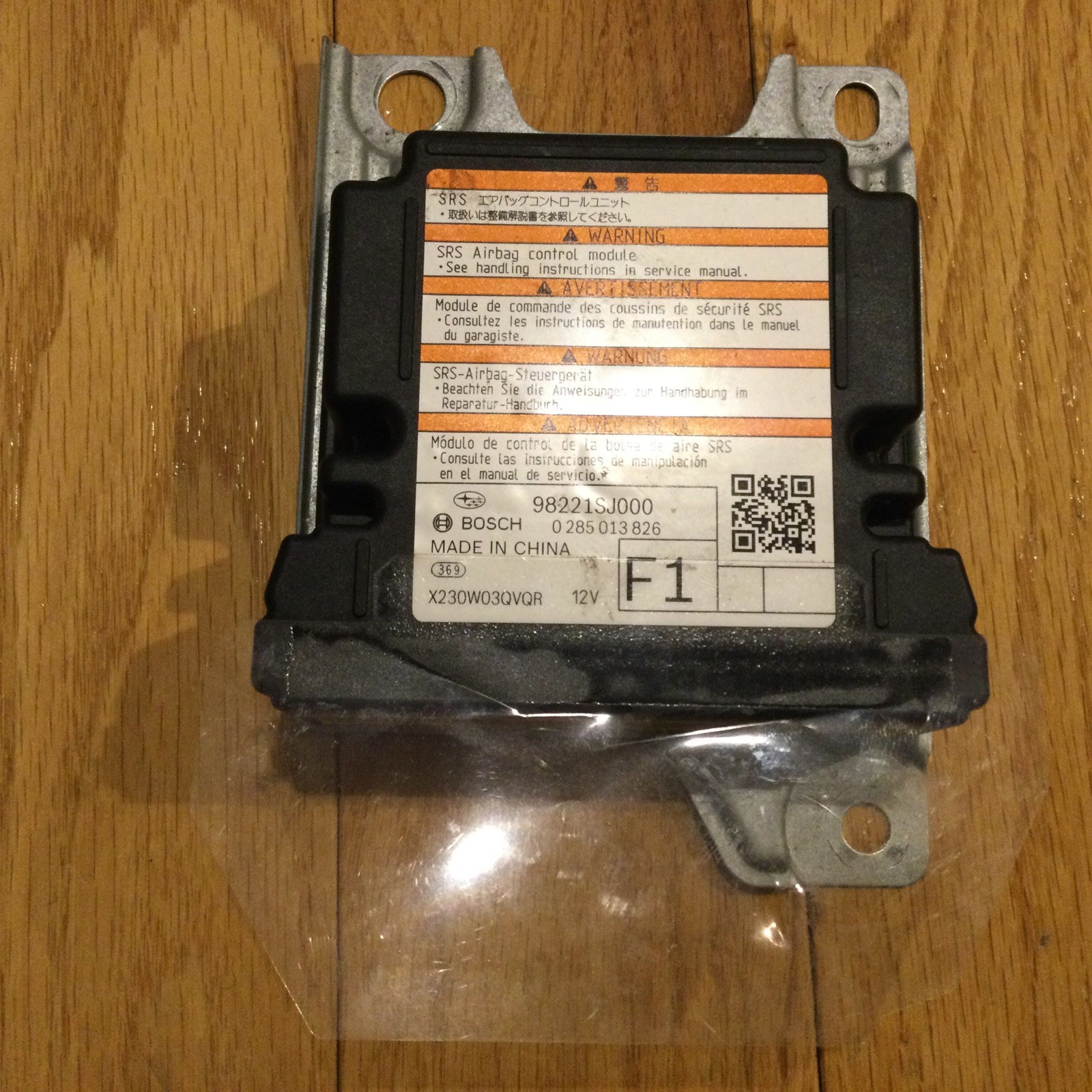2019 2020 2021 2022 2023 2024 Subaru Forester Bag Module Unit OEM 98221SJ000