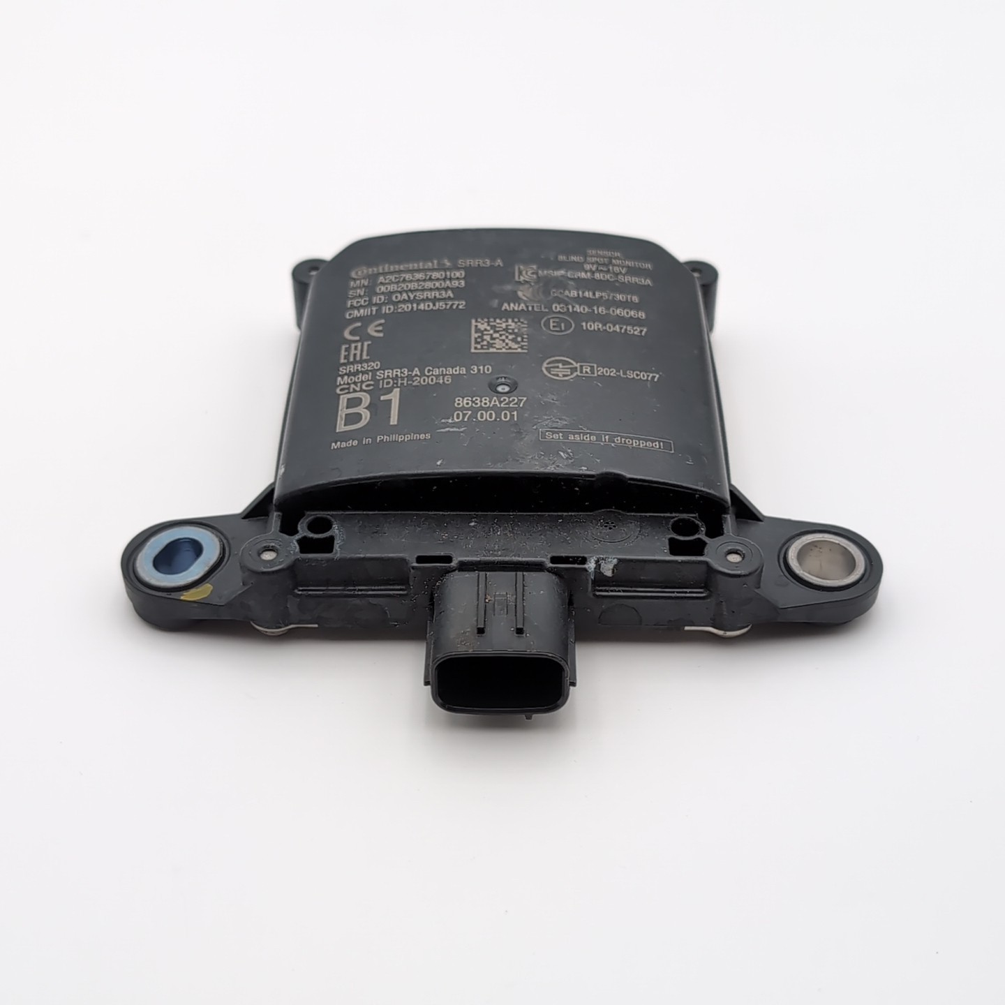 2019 – 2023 Mitsubishi Outlander Sport Blind Spot Radar Module 8638A227