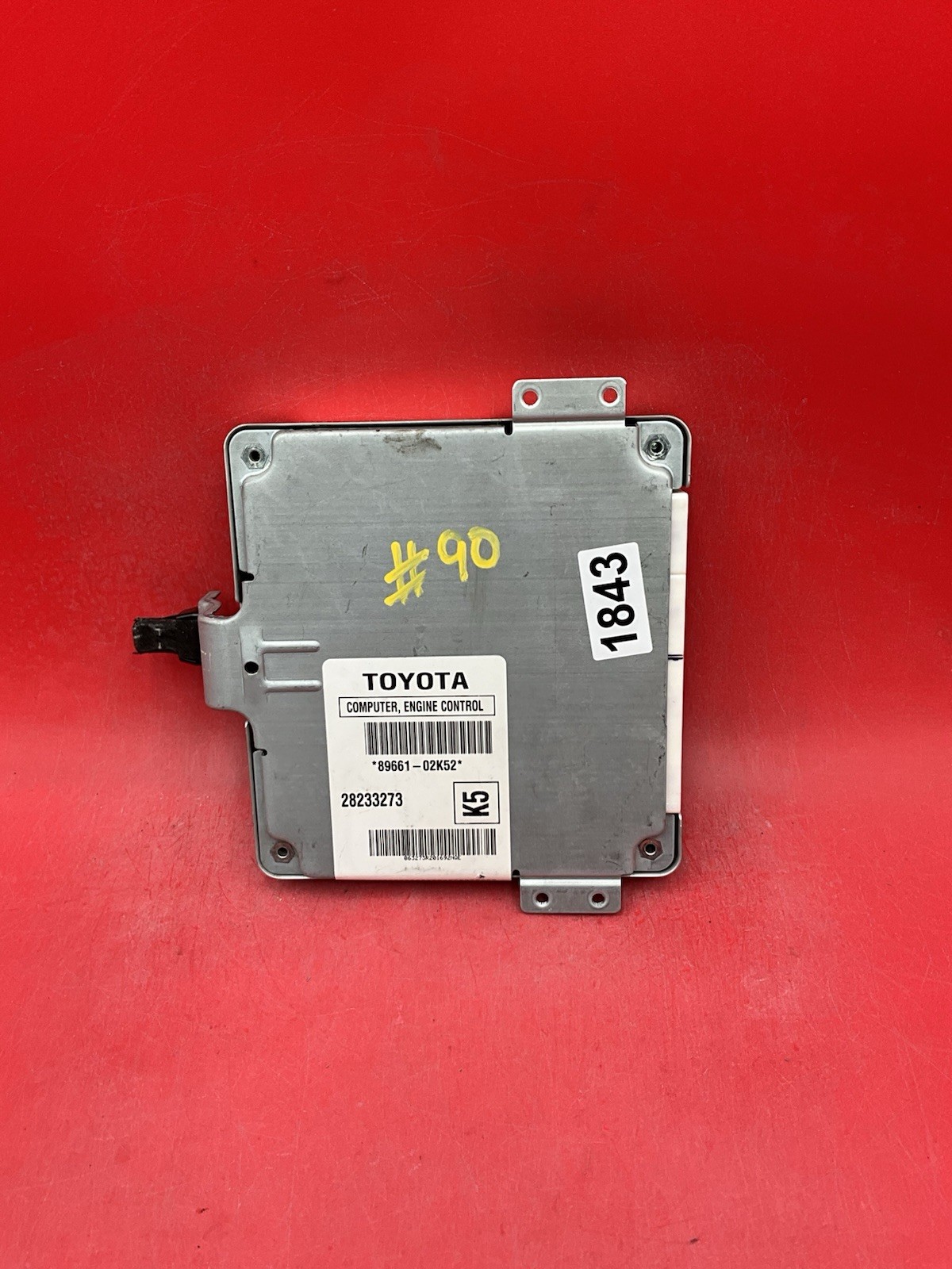 89661 – 02K52 | 2007 TOYOTA COROLLA MATRIX MT 1.8L ECM ENGINE COMPUTER PCM ECU