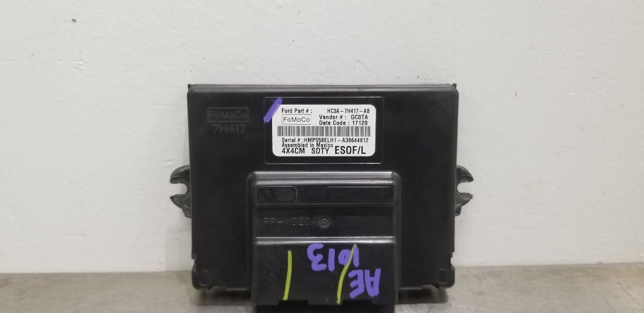 17 FORD F250 TRANSFER CASE ELECTRONIC DIFFERENTIAL CONTROL MODULE HC3A7H417AB
