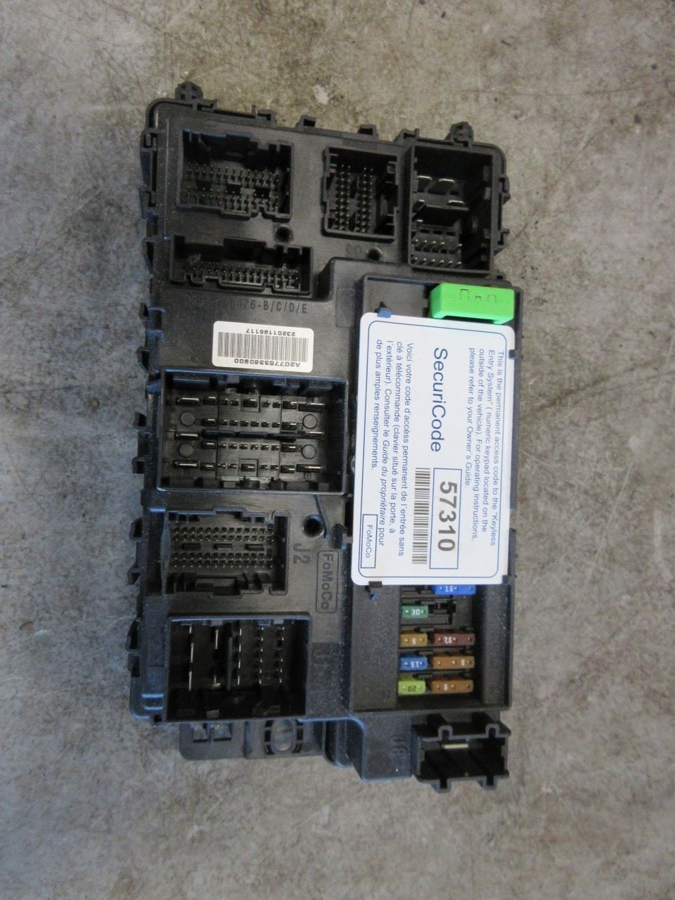21-2025 Ford Bronco OEM BCM Smart Junction Body Control Module MU5T-15604