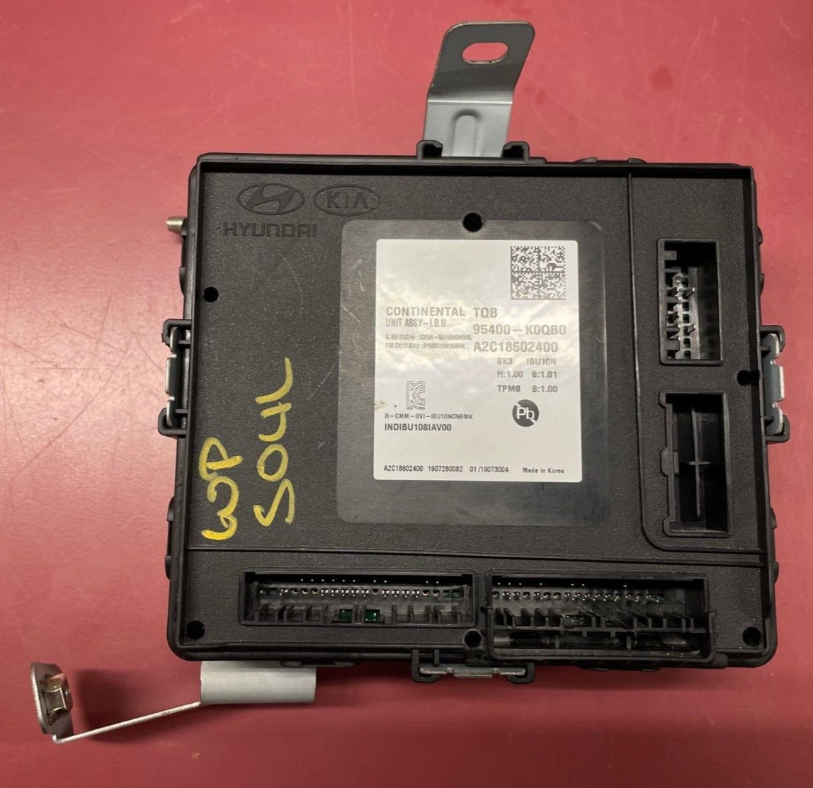 2020 SOUL BODY CONTROL MODULE BCM #’S 95400K0QB0 !! MATCH #’S PRIOR TO PURCHASE!