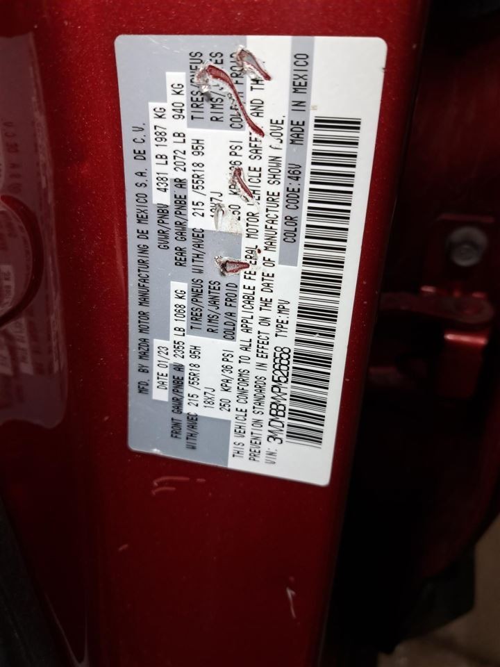 2023 Cx-30 Engine Computer/Module Ecu/Ecm/Pcm Sku#4460476