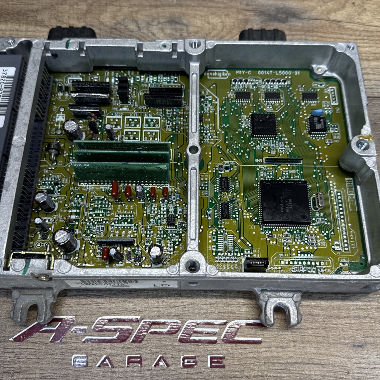 1996-1997 HONDA CIVIC ENGINE COMPUTER CONTROL MODULE ECU ECM EBX 37820-P2E-A01