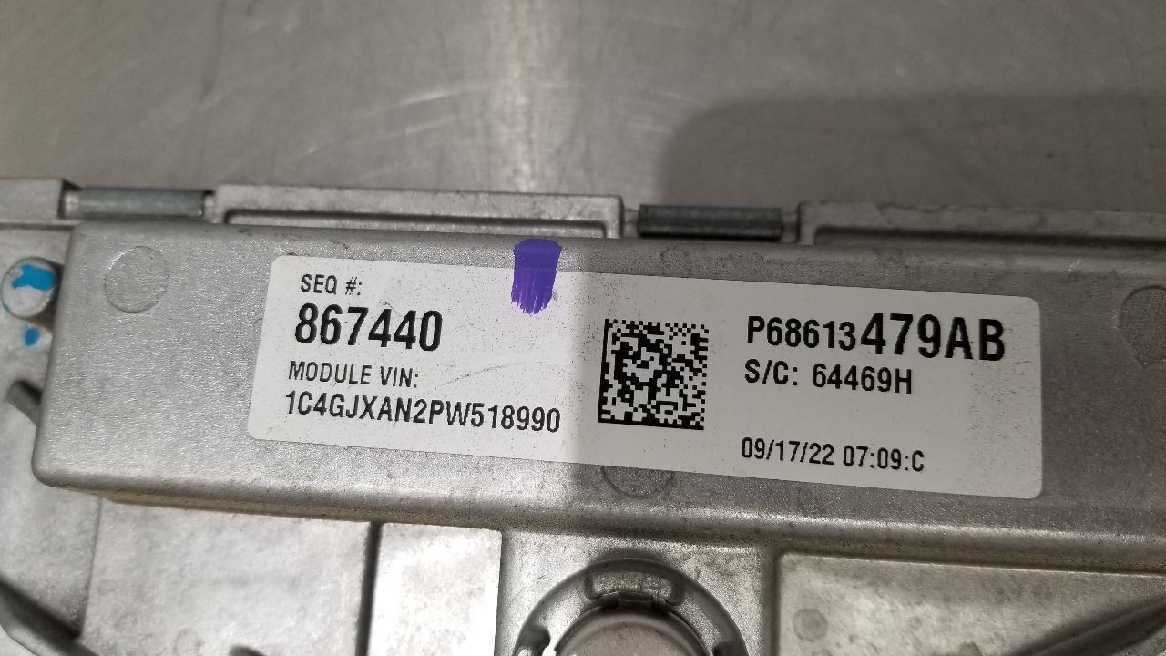 23 JEEP WRANGLER JL JLU ECM ENGINE CONTROL MODULE 20.L 5150861AJ