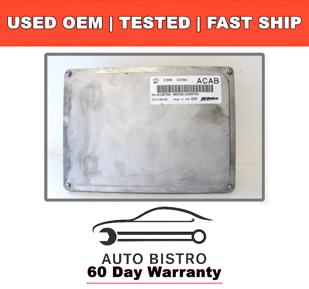 2017 GMC Terrain Buick Regal Engine Computer ECU ECM PCM 12667002 OEM