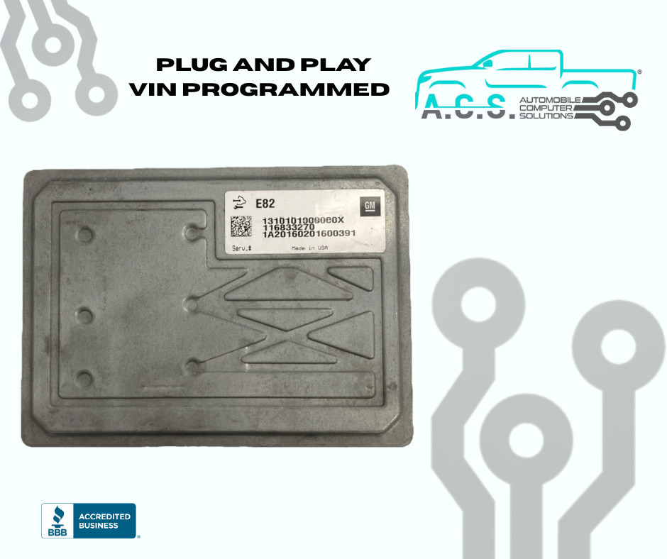 2016-2020 Cadillac CT6 3.6L ECU/ECM 12703899 *VIN PROGRAMMED*