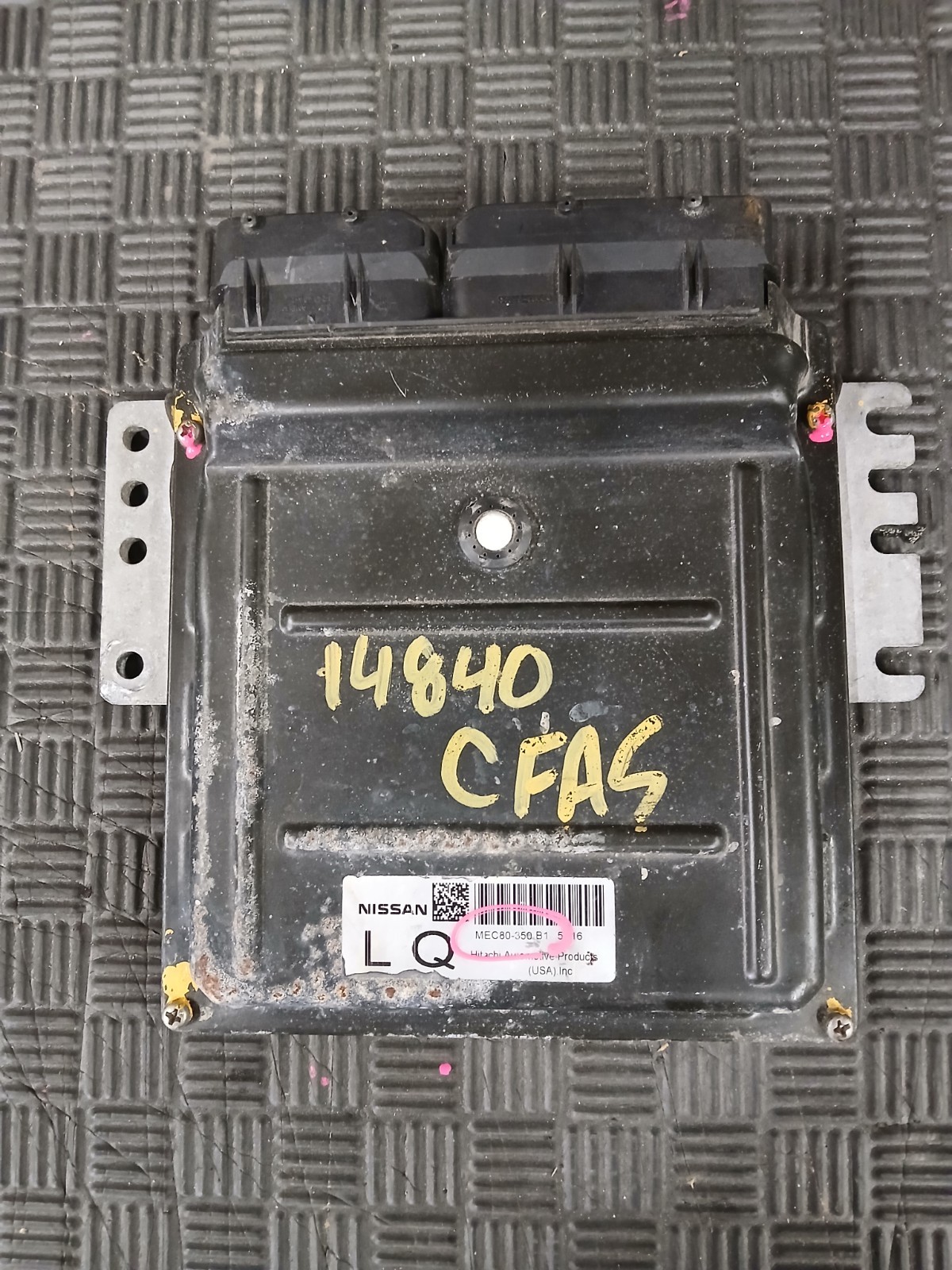2006 Nissan Frontier 4.0L AT ECU ECM Computer Module Mec80-350 B1 23710-ZP15A