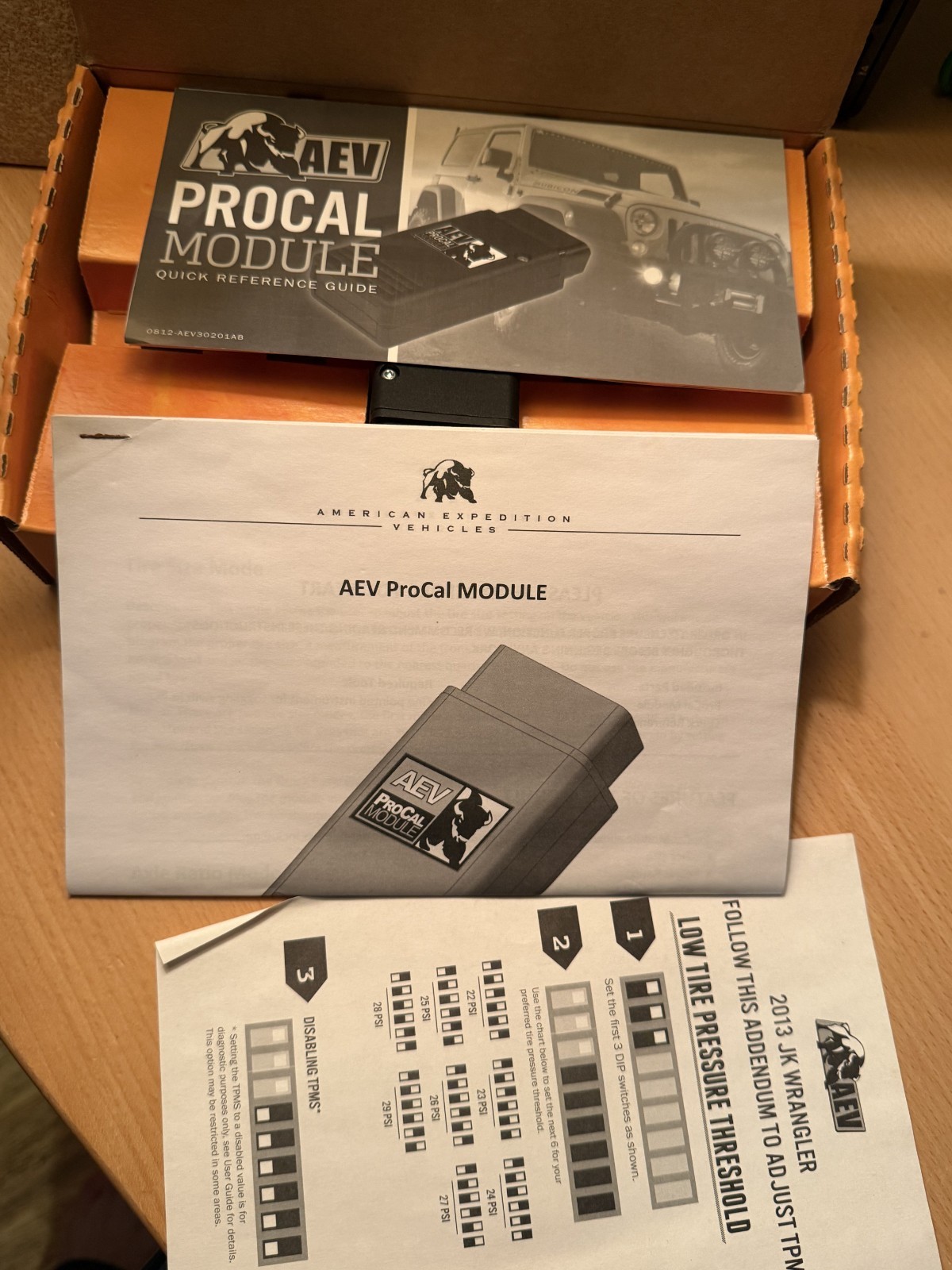 AEV ProCal Module Speedmoter Calibrator Jeep Wrangler JK 2007-2018 – PN30406007