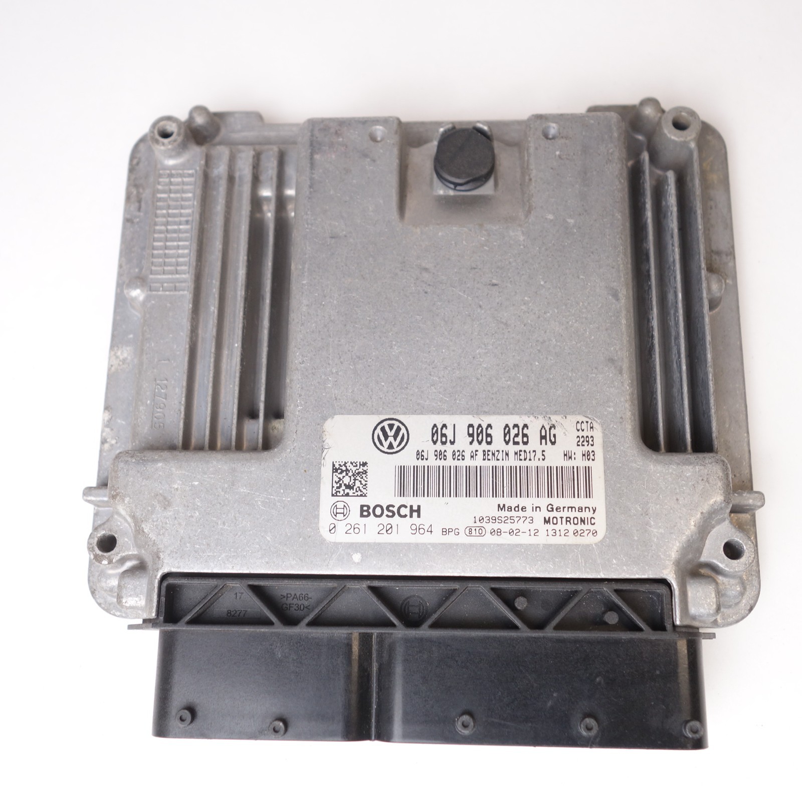 06J906026AG Volkswagen Passat CC 2008-2009 2.0L Engine Computer Plug N Go OEM.