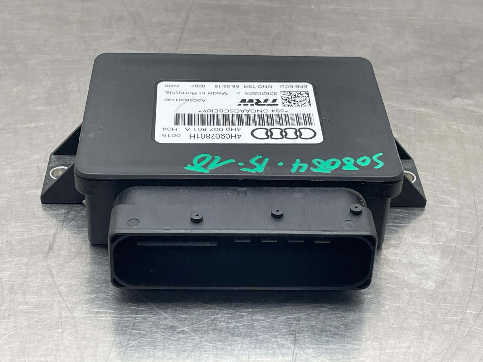 2015 Audi A8 OEM Electronic Parking Brake Computer Control Module 4H0907801H