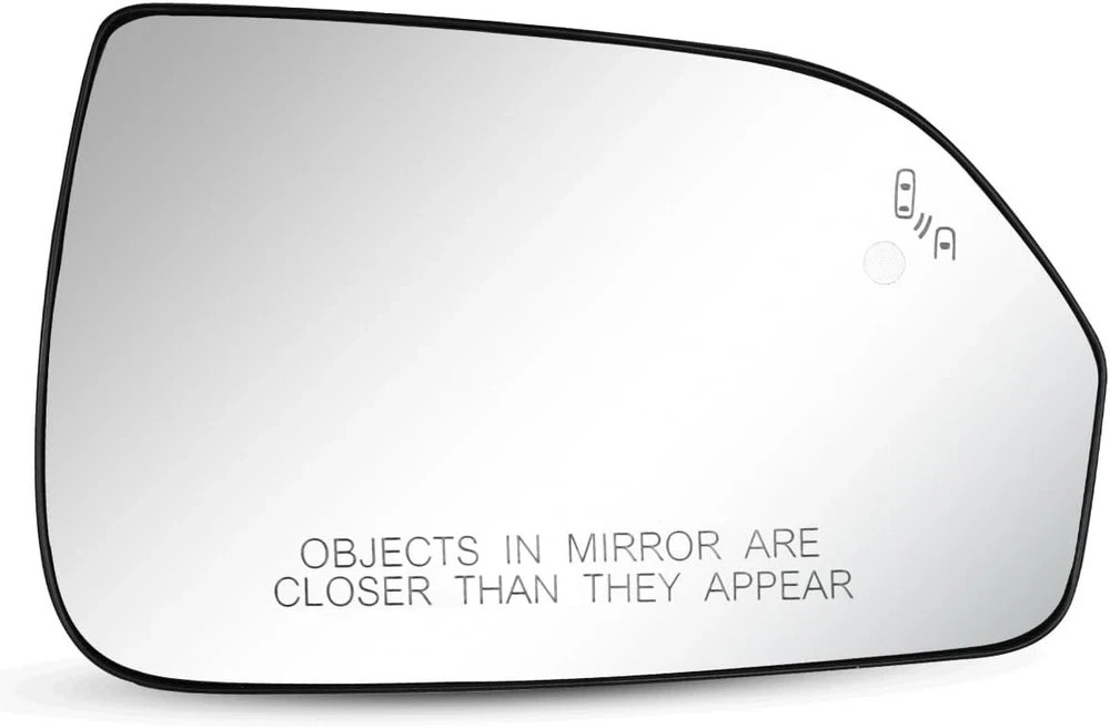 Right Passenger Side Mirror Glass Power Heated W/Blind Spot Fit for Lincoln MKZ