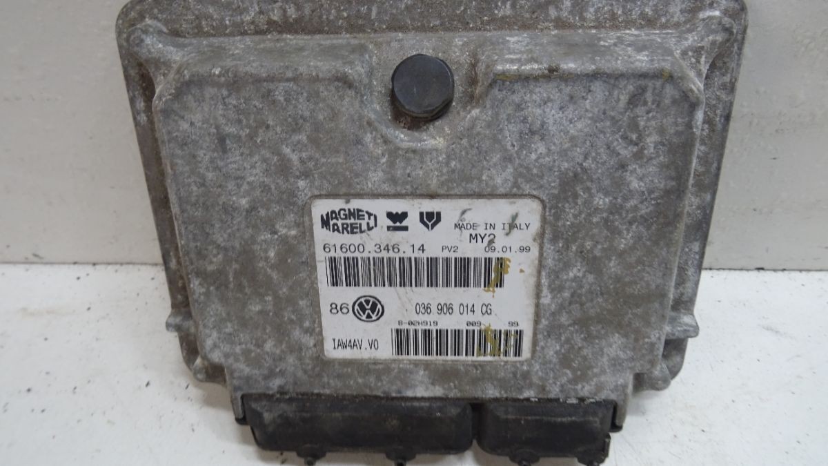 VW GOLF MK4 (1998 > 2006) 1.4 16V ENGINE CONTROL UNIT ECU 036906014CG