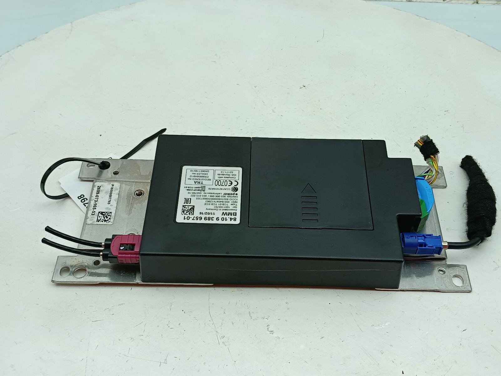 BMW 1 SERIES TELEMATICS CONTROL MODULE ECU 9389657 F20 2015 – 2019