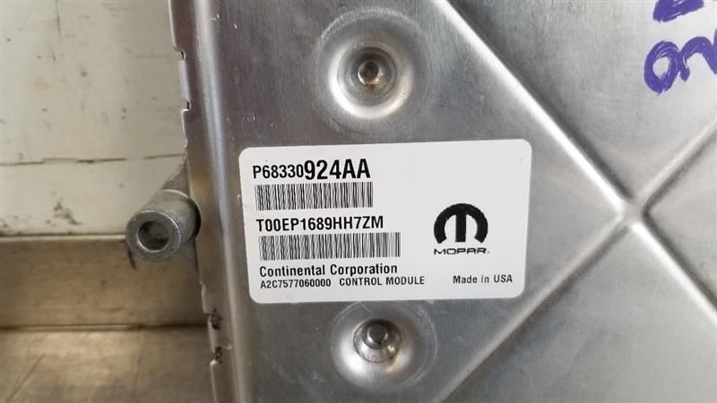 19 2019 JEEP GRAND CHEROKEE 3.6L ENGINE CONTROL MODULE ECM 68330924AA