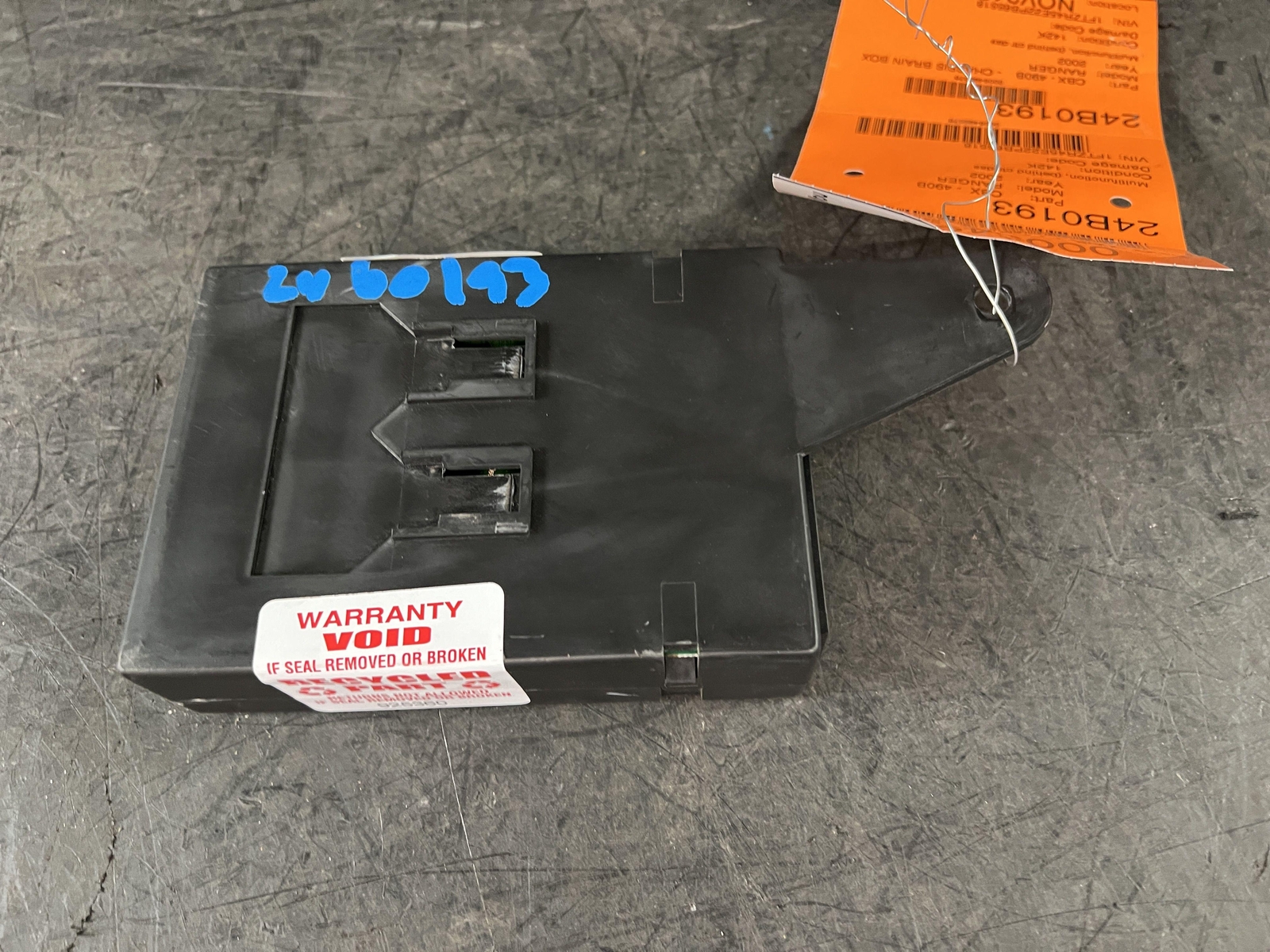 01-03 FORD RANGER MULTIFUNCTION CONTROL MODULE ID 1L5T14B205AF