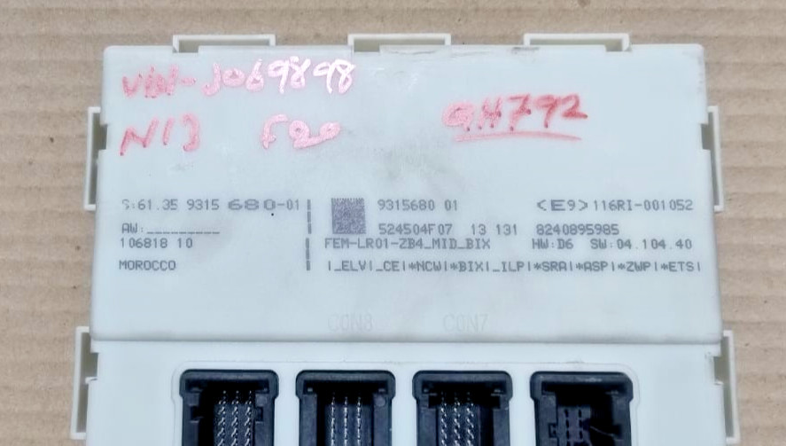 BMW F02 N54 3.0 ENGINE CONTROL UNIT SET + KEY – 7598364