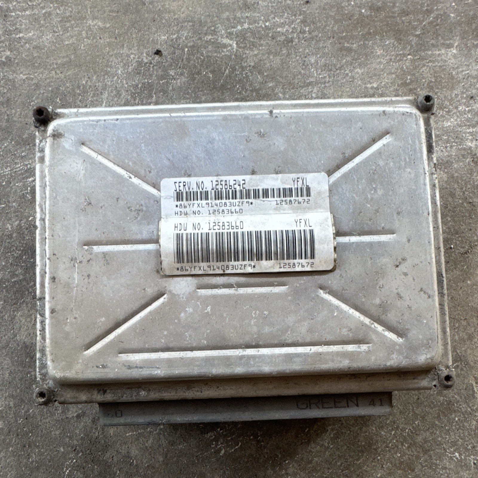 03-07 Chevy 1500 Tahoe Suburban Sierra Ecm YFXL 12583660 12586242