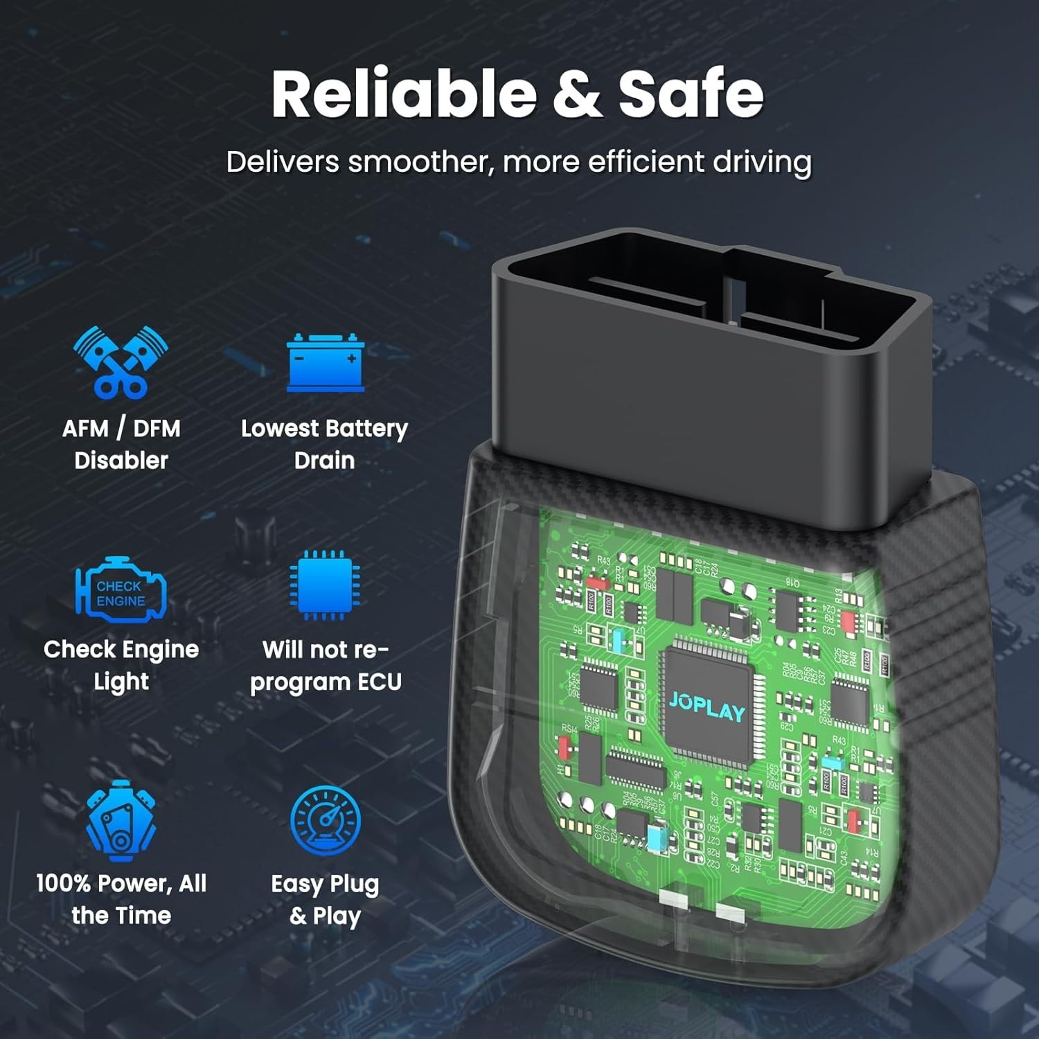 Fuel Management Disabler AG001 Compatible with Chevy Silverado Tahoe Sierra