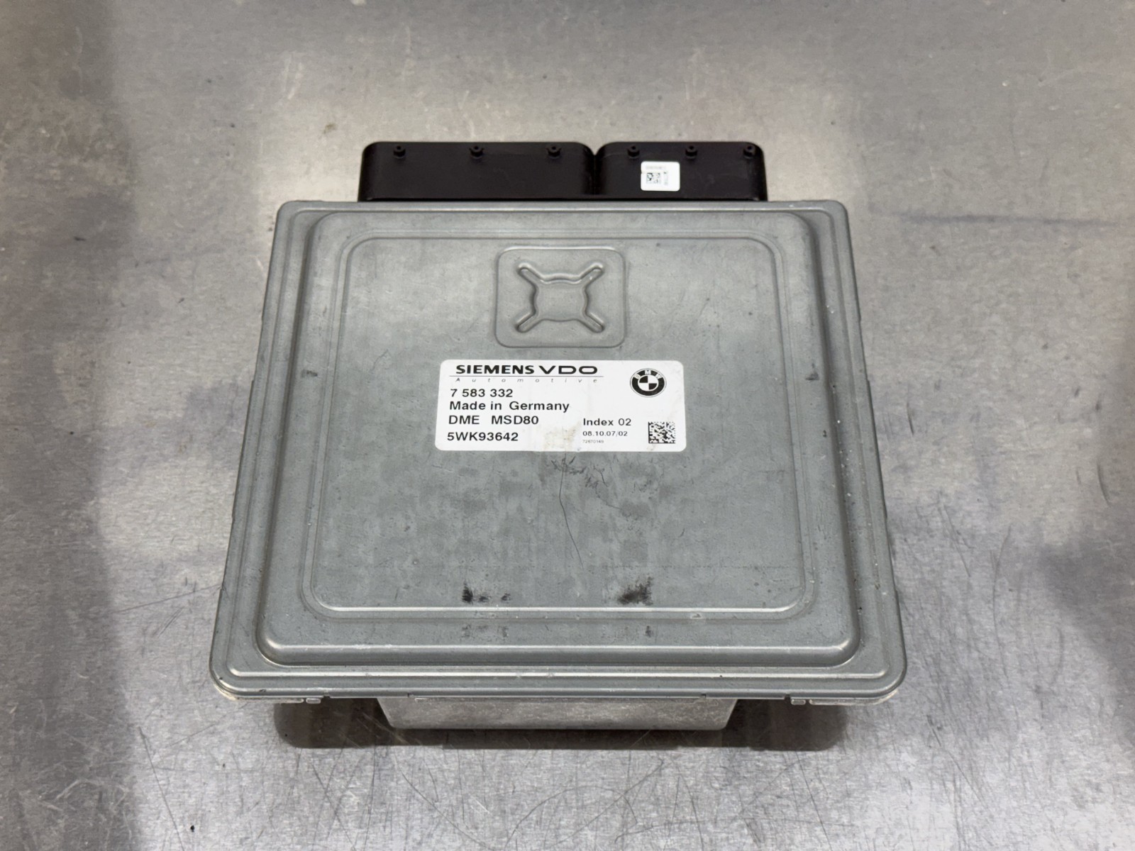 07-13 BMW E90 E82 E92 135i 335i MSD80 N54 DME Engine ECU Control Module OEM