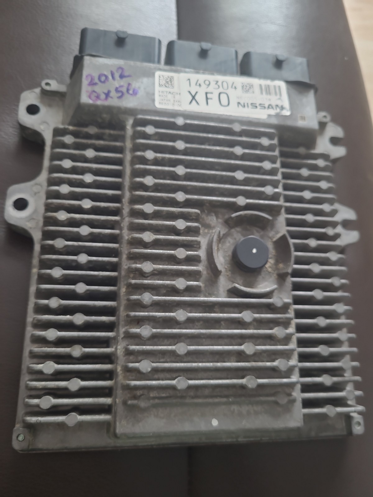 2012 INFINITI QX56 ENGINE CONTROL MODULE ECM ECU PCM NEC005-038