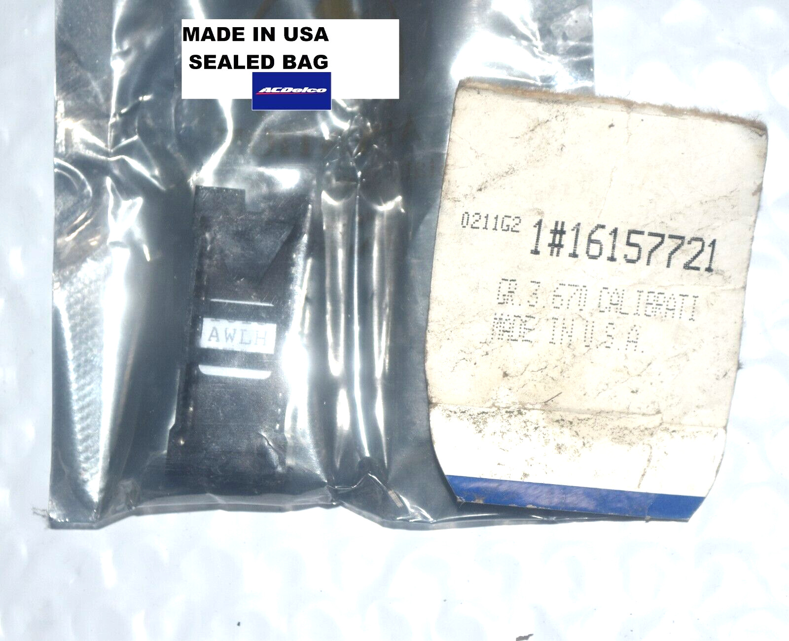 AC DELCO PROM CHIP 1992 CHEVROLET GMC C1500 5.7L MANUAL TRANS FOR ECM 16157721 i