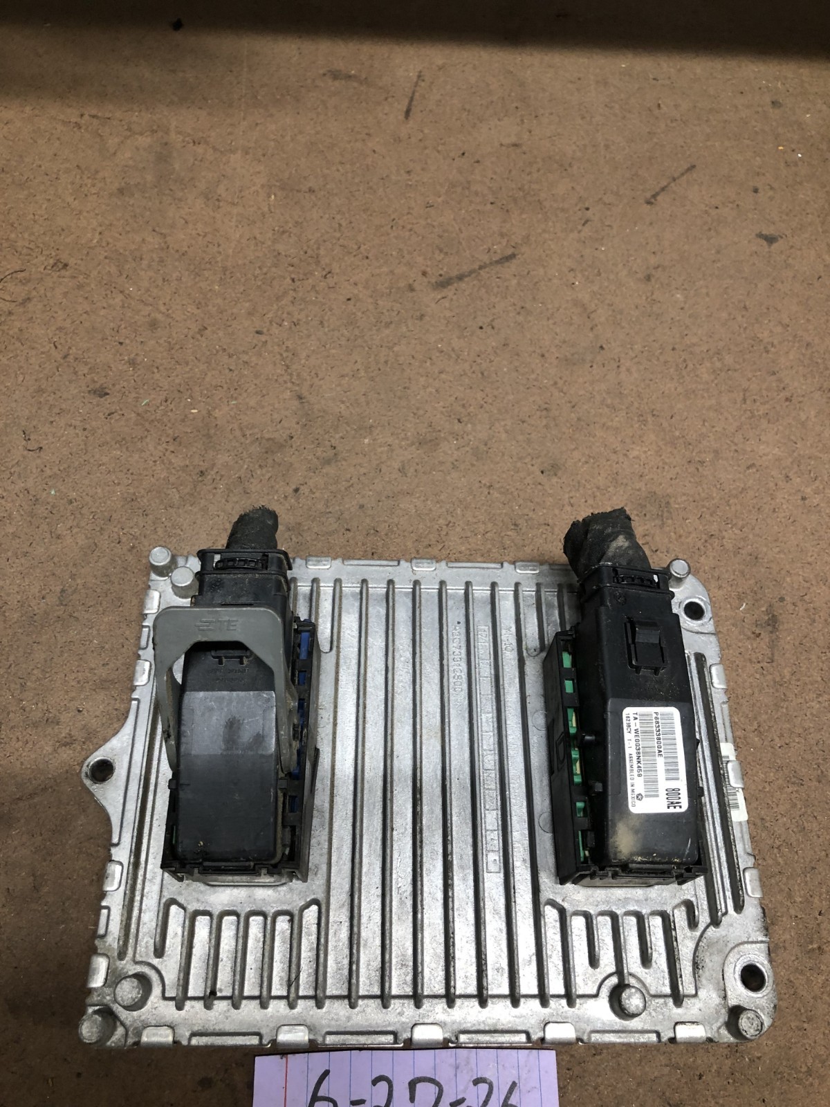 2018 2019 Chrysler 300 Engine Computer Control Module Ecm Plugs P68330904aa
