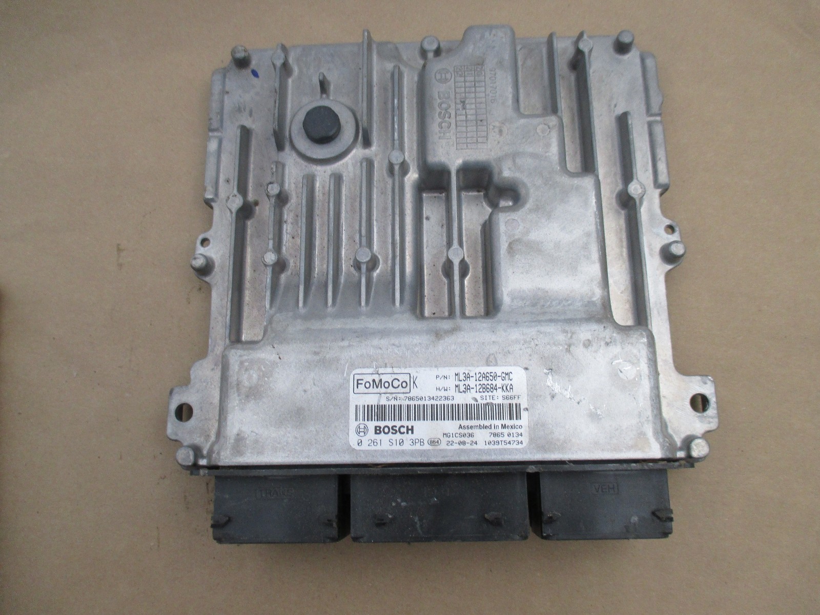 2021-2023 FORD TRUCK ECM ENGINE COMPUTER ml3a-12a650-gmc Small Chip in Plug