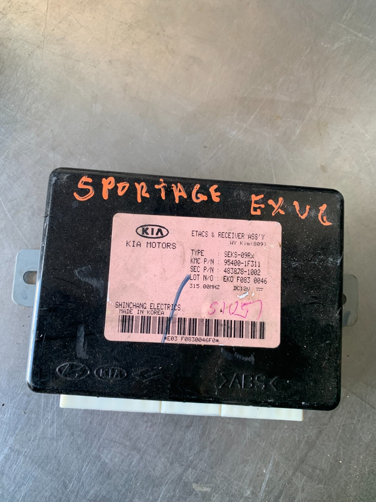 95400-1F311 OEM Kia Sportage Traction Control Module
