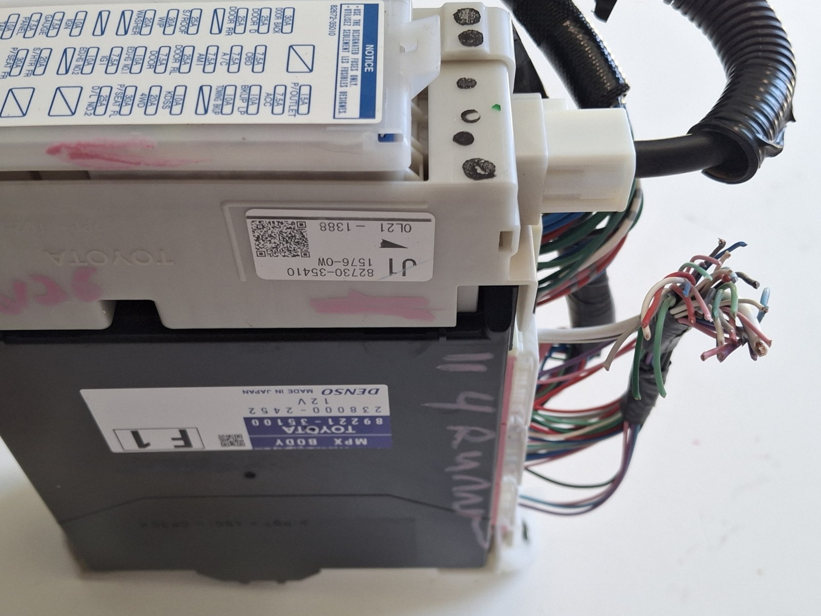 2010-11 4 RUNNER Multiplex Network Dash MPX Body Control Module Unit Factory OEM