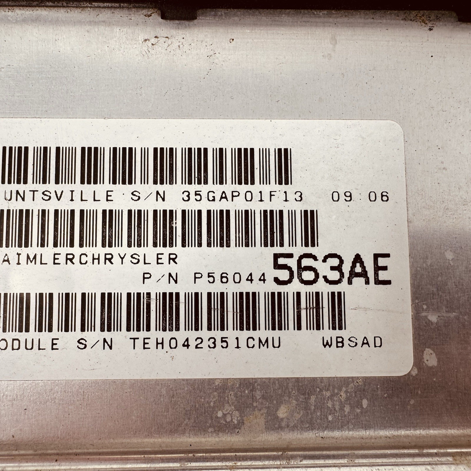 2004 Grand Cherokee 4.0 Engine Computer P56044563 “Programmed to your VIN” ECM