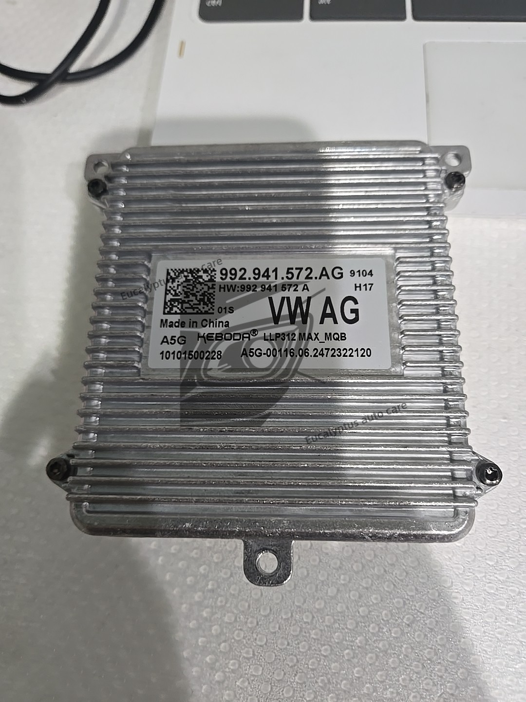 2020-24 VW,GOLF,AUDI,SKODA,HEADLIGH BALLAST MODULE LH/RH 992-941-572-AG..