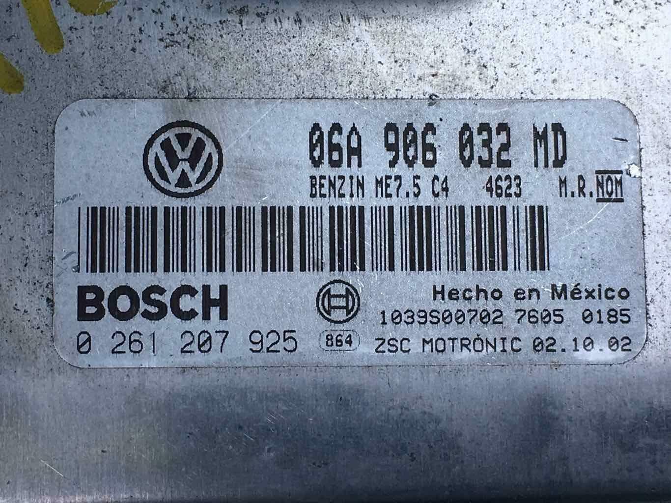 Engine/motor Brain Box JETTA EXCEPT GLI 03 04