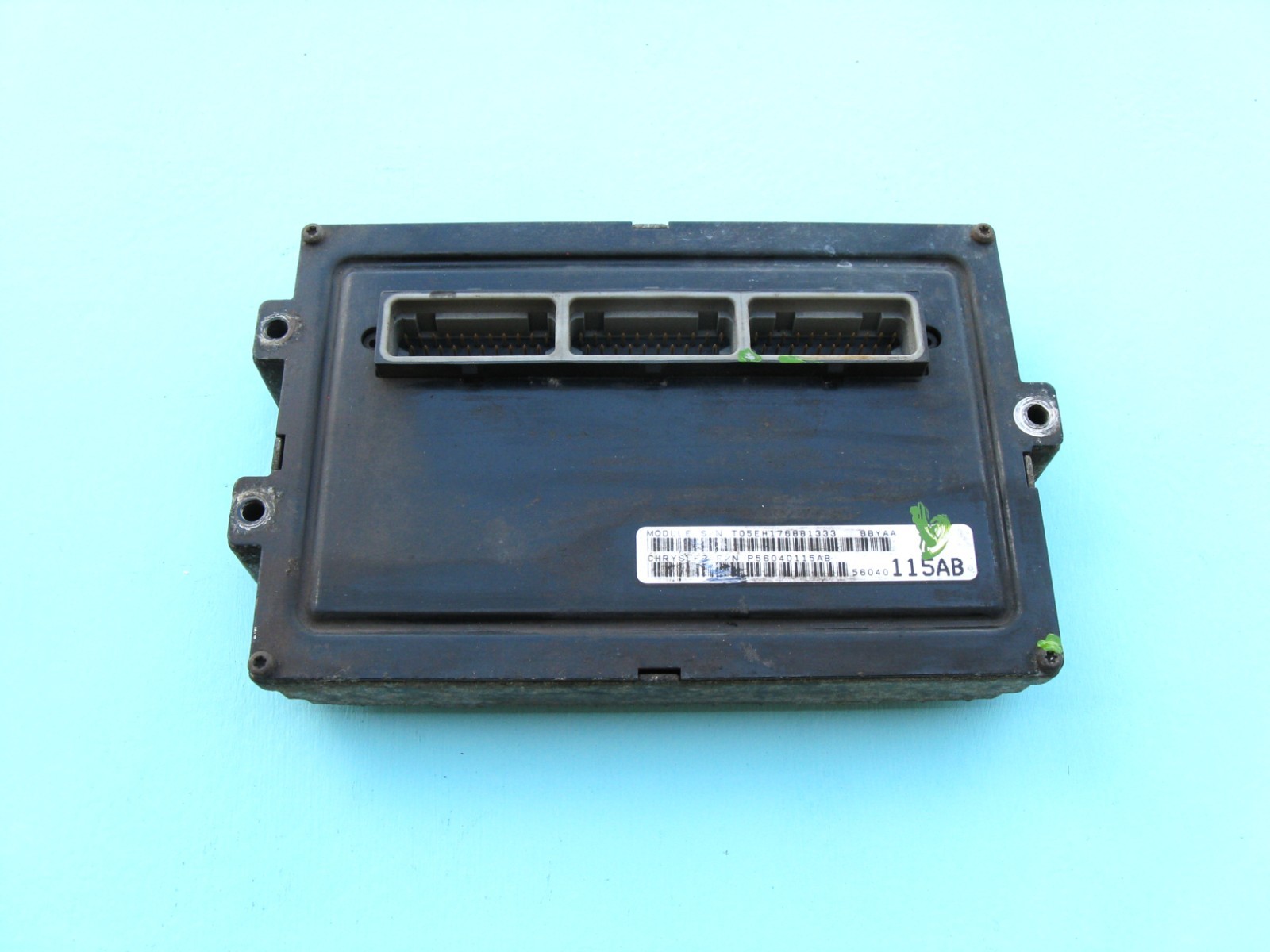 1999 99 DODGE RAM VAN 5.2 V8 ENGINE CONTROL MODULE ECU 56040115AB & P56040115AB