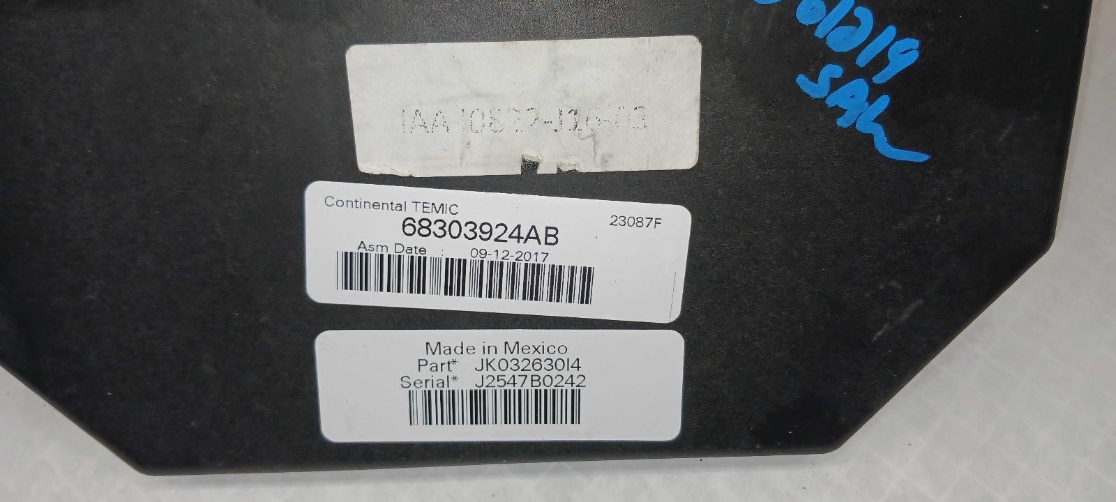 ’17-’18 JEEP WRANGLER TIPC power control module fuse box OEM 1 Year Warranty!