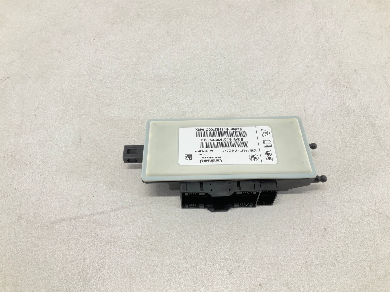 11-17 BMW X3 SRS Bag Diagnostic Control Module OEM
