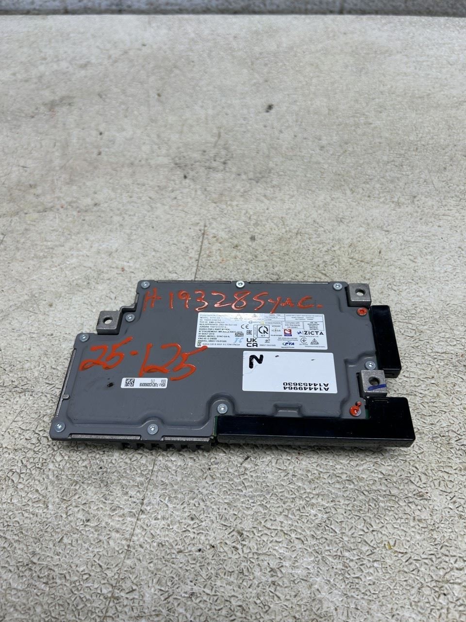 2023 FORD BRNCO RPT COMMUNICATION SYNC CONTROL MODULE OEM ID PU5T14G670CTG