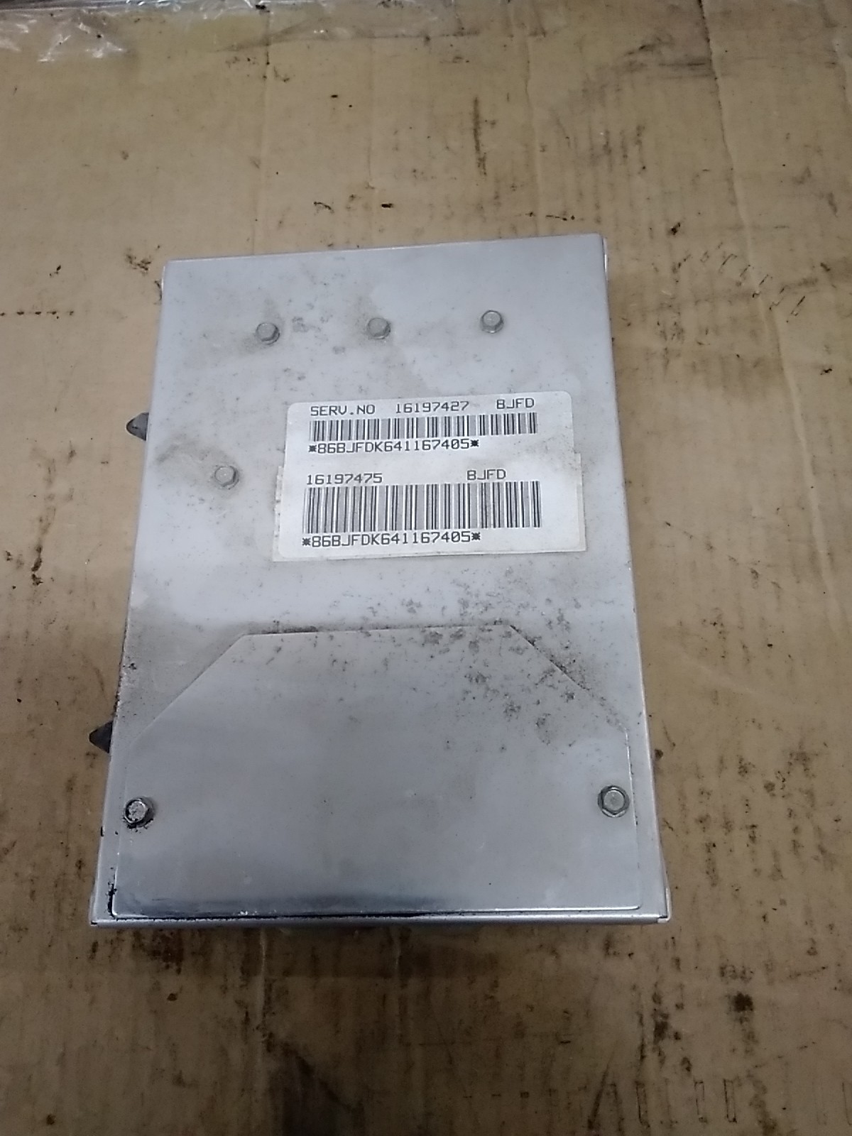 1994 GMC 1500 4.3l EFI Engine Control Module ECM ECU # 16197427