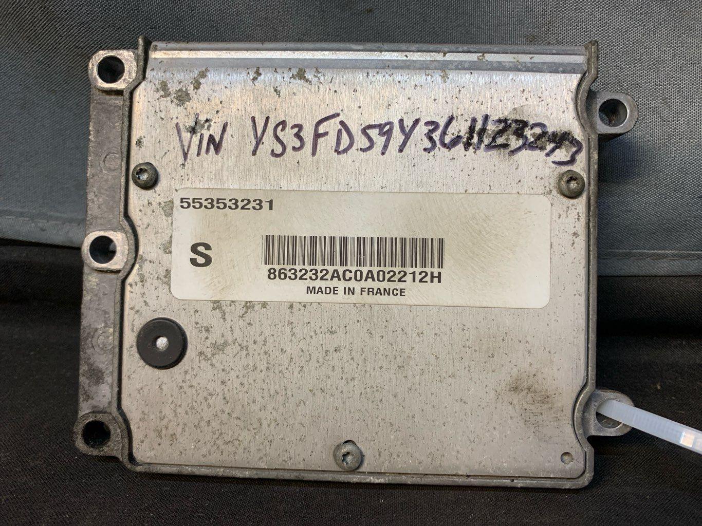 Fits 2003-2006 Saab 9-3 Engine Brain Box OEM#:55571182 VIN:YS3FD59Y36113243
