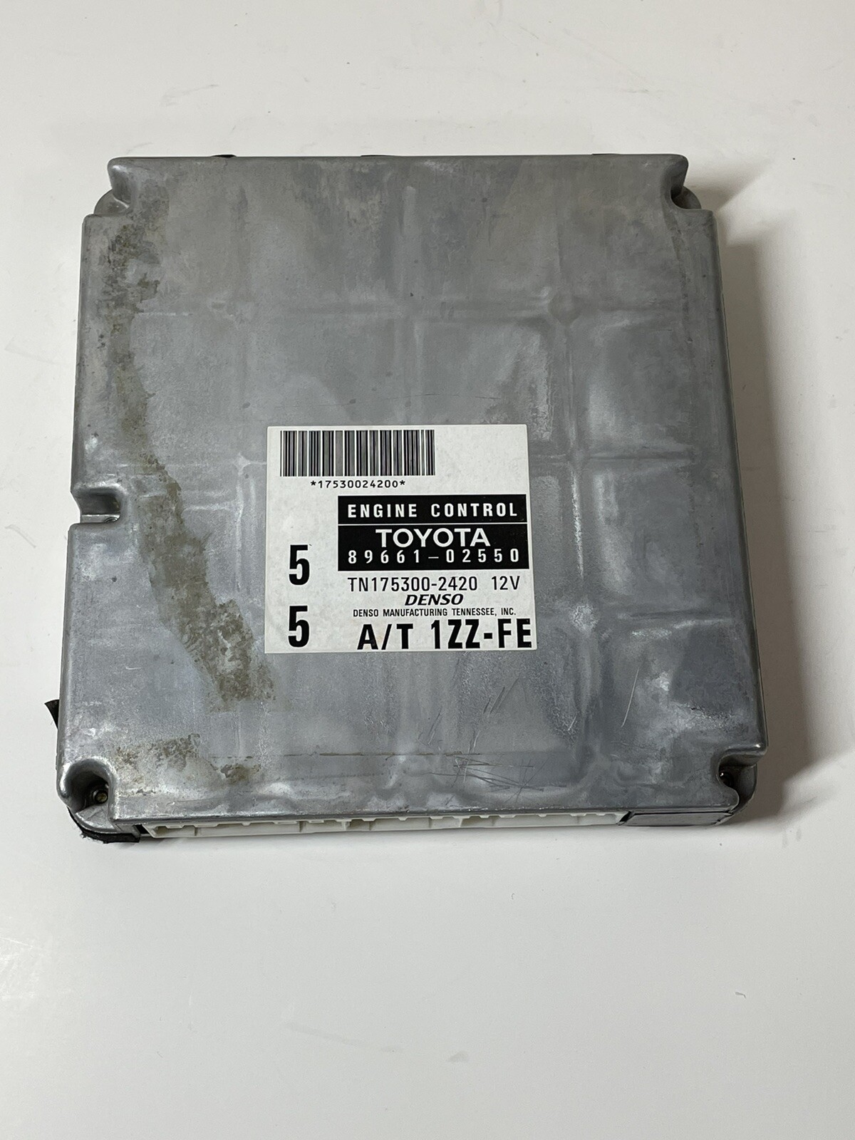 1999 Toyota Corolla 89661-02550, 8966102550 Engine Control Module, ECM ECU, OEM
