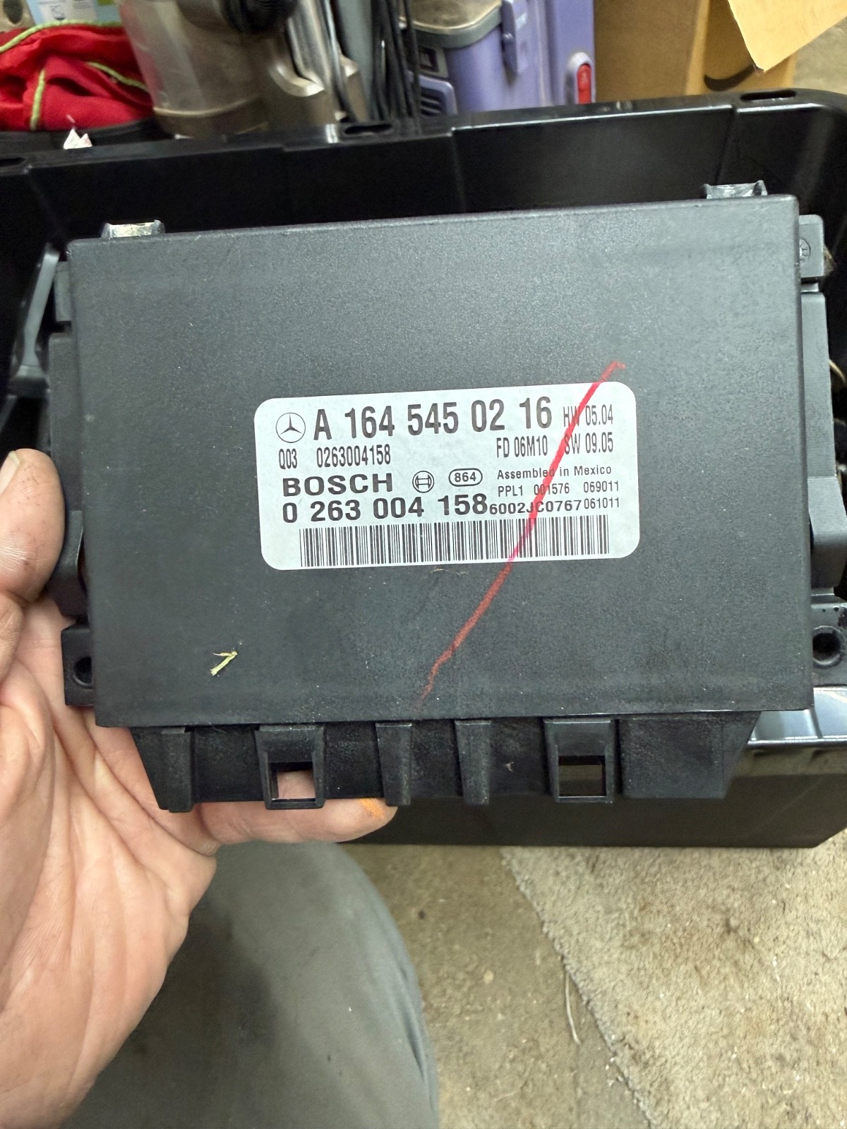 Mercedes-Benz M Class W164 06-11 Parking Sensor ECU Module A1645450216