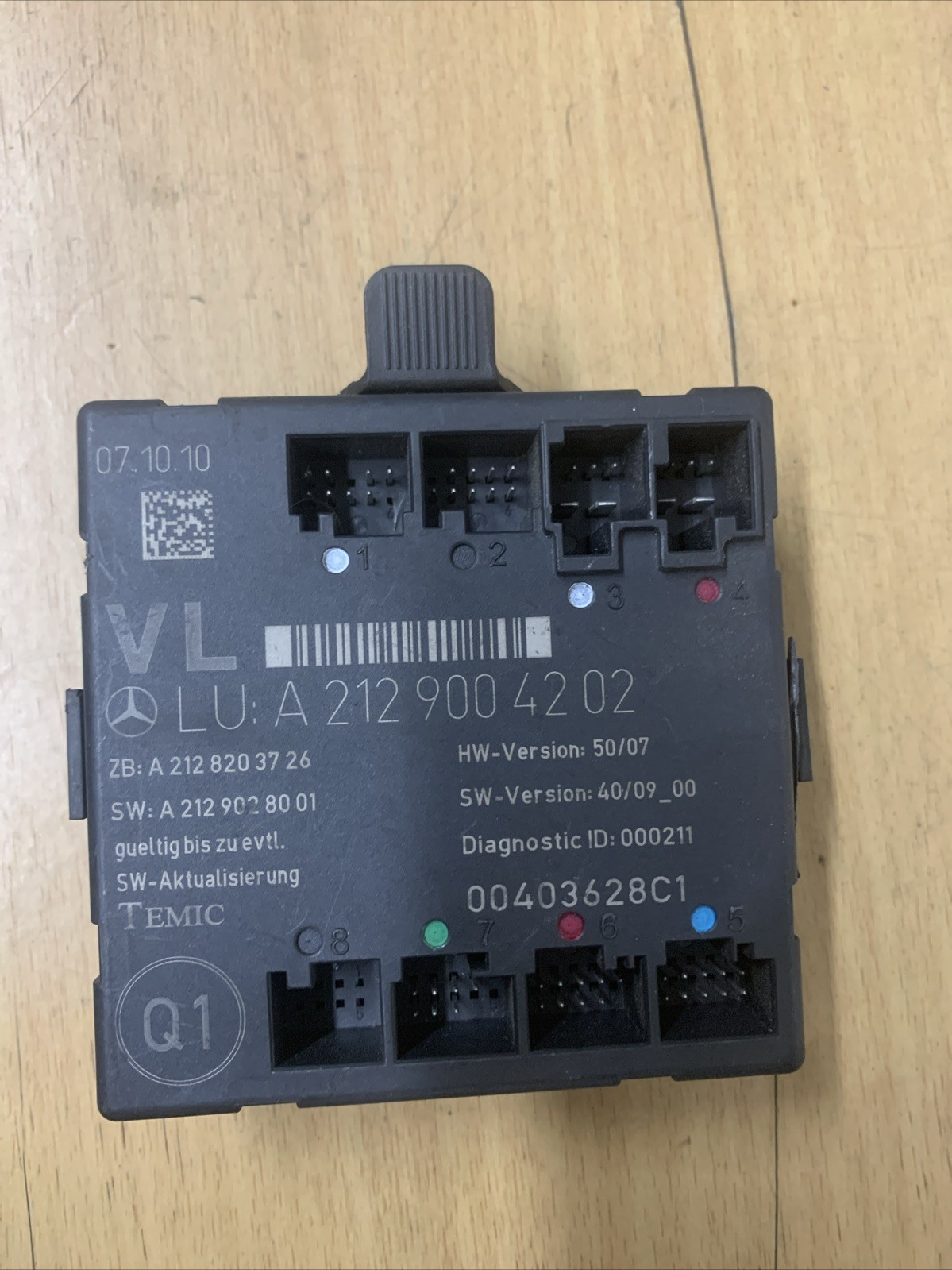 ⭕ MERCEDES W212 E350 FRONT LEFT DOOR CONTROL MODULE 2129004202 ⭕