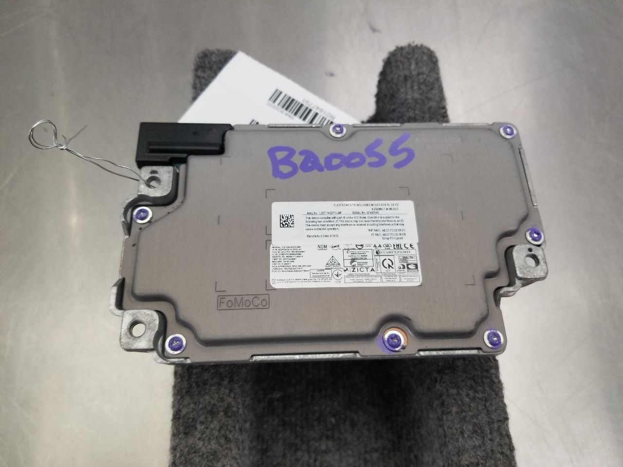 20 2020 FORD RANGER STX SYNC CONTROL MODULE LB3T14G370NLJ