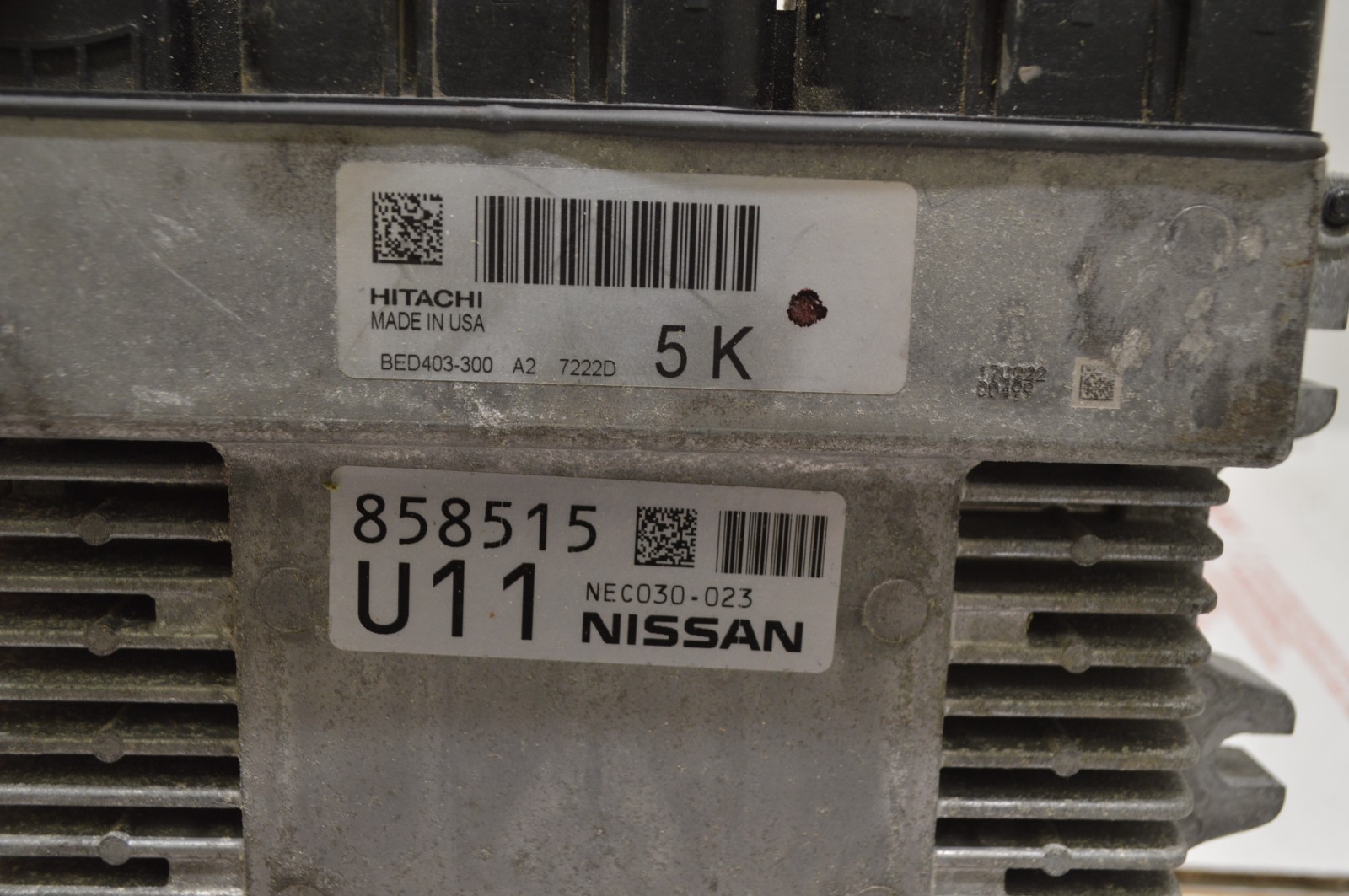 2017 17 Nissan Pathfinder QX60 BED403-300 Engine Control Module Unit Ecm G77 043