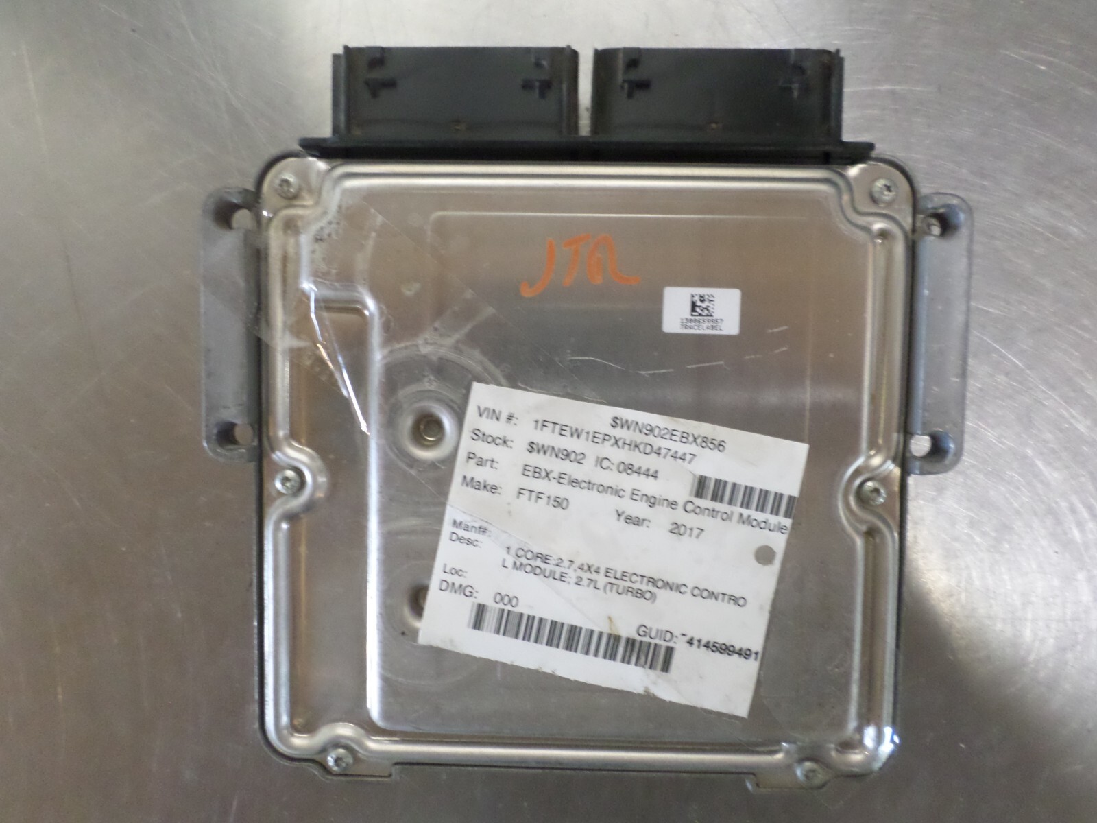 2015-2017 Ford F150 2.7L Turbo Engine Control Module ECM OEM FL3A-12A650-APA *J