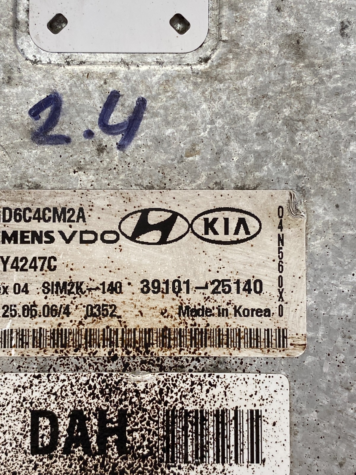 06 07 08 KIA Optima ECM ECU Engine Computer Module 39101-25140